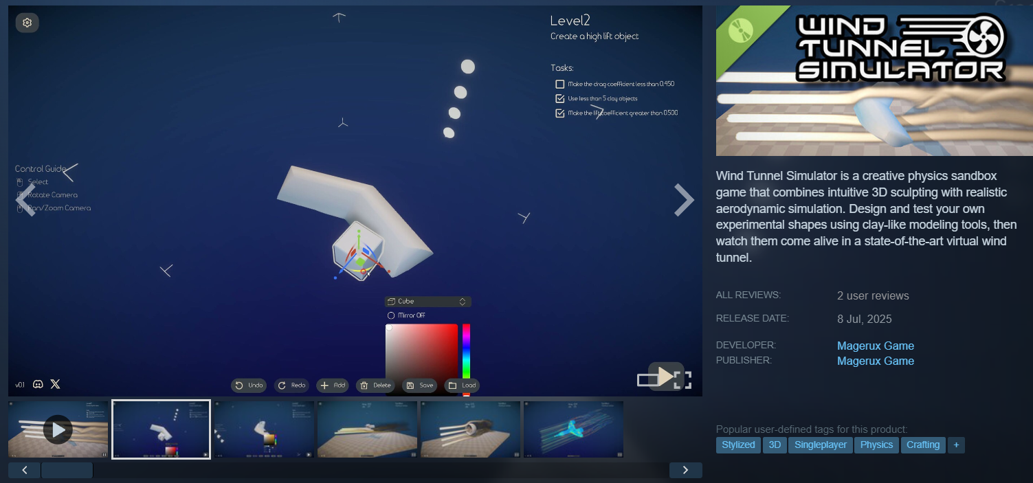 Wind Tunnel Simulator