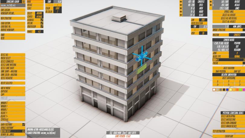 这个房子有 561 个 blocks，1312 个 links